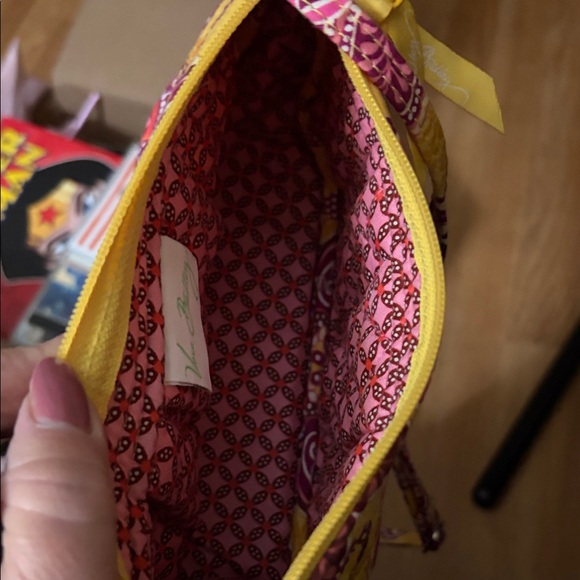 Vera Bradley Yellow and Pink Floral Clutch - Picture 4 of 5